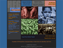 Tablet Screenshot of hfg.org